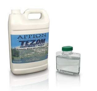 Appion TEZOM Ultimate Deep Seal Vacuum Pump Oil one gallon jug front view