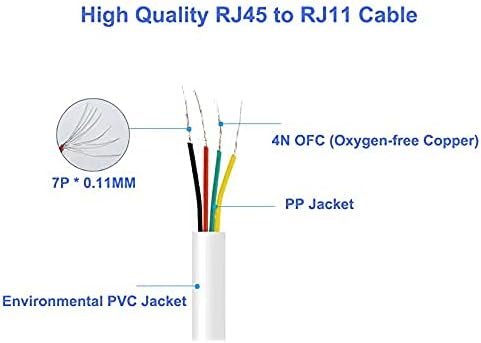 Detailed schematic view highlighting the durable ABS housing construction of the XCZZYB cable adapter.