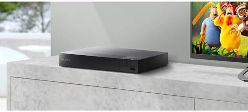 Sony compact Blu-ray and DVD player remote control layout and buttons