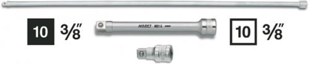 Hazet 150mm extension bar locking ball mechanism