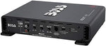 Authentic USA imported BOSS Audio R3002 full range amplifier packaging and hardware components