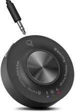 Authentic Avantree Bluetooth audio adapter top angle view highlighting premium interface.