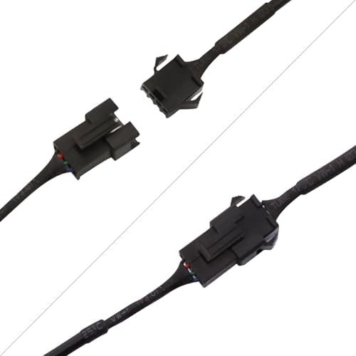 Lanminglel motherboard light strip extension wire highlighting the detailed arrow alignment indicators