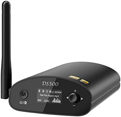1Mii audiophile wireless adapter rear panel with RCA optical and coaxial outputs