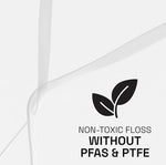 REACH oral care dental floss showing PFAS free label