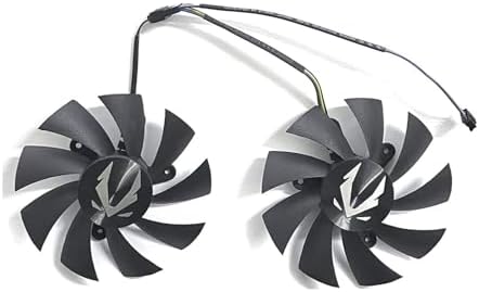 LTANDBR 0.35 Ampere graphics fan illustrating the durable polycarbonate blade structure