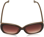 Jessica Simpson butterfly sunglasses showing UV400 lens tint