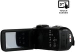 Included accessories for Vivitar 4K video camera