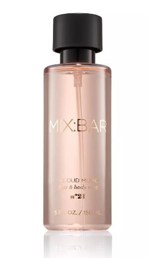 Mix:Bar Cloud Musk Hair and Body Mist front view buy online in India