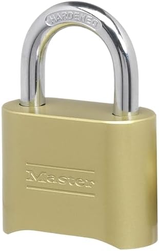 Master Lock Resettable Combination Lock (Solid Brass) - Image 2