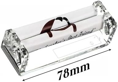 6 Pcs Cigarette Roller Plastic Cigarette Rolling Machine Hand Size Rolling Machine Cigarette Roller 78mm Cigarette Making - Image 3