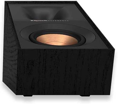Klipsch Reference Next Generation R-40SA Dolby Atmos High-Performance, Horn-Loaded Elevation Surround Speaker Pair for Best-in-Class Immersive Home Theater in Black - Image 7