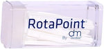 Close up of Rotadent Rota-Point polypropylene interdental pick