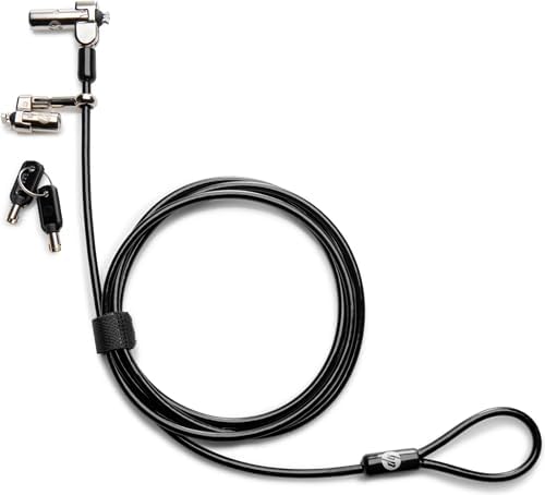HP nano slot compatible keyed security lock with backup keys