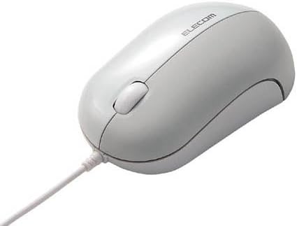 Elecom M-TBUP2RWH mouse front view