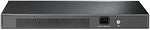 TP-Link 16 port rackmount gigabit switch premium black metal chassis angled perspective