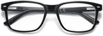 Detailed view of lightweight myopia glasses temple construction