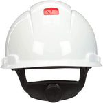 3M Hard Hat H-701V-UV, UVicator Sensor, Vented, 4-Point Ratchet Suspension, White - Image 7