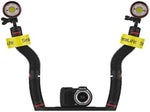 Professional underwater photography setup with SeaLife rings