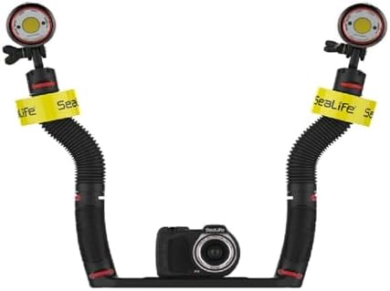 Professional underwater photography setup with SeaLife rings