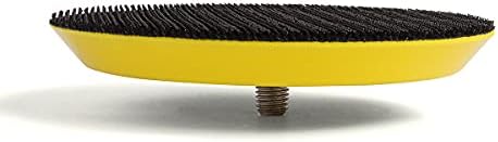 SUBRILLI dual action sanding pad highlighting the premium flexible polyurethane edge construction