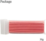 Thermoplastic beads for temporary tooth and gum molding