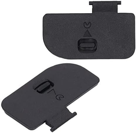 Side angle of the ASHATA camera battery door cover showcasing precise size dimensions