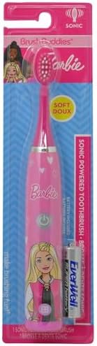 Brush Buddies Barbie Battery Operated Electric Toothbrush for Kids – Soft Bristles & Sonic Power Perfect for Boys, Girls, and Children’s Oral Hygiene - Image 3