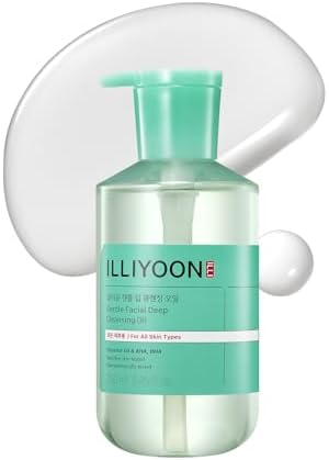 Illiyoon Gentle Deep Cleansing Oil pump dispenser detail