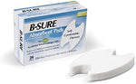 Butterfly shaped absorbent liners for light fecal leakage protection