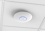Ubiquiti Networks UAP-AC-PRO weatherproof indoor and outdoor access point.