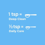 Concentrated dental cleaning powder for use with ultrasonic machines