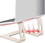 Orionstar golden notebook holder dismantled into three easy parts for compact storage