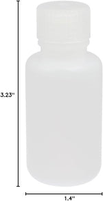 Aexit laboratory bottle narrow mouth opening detail