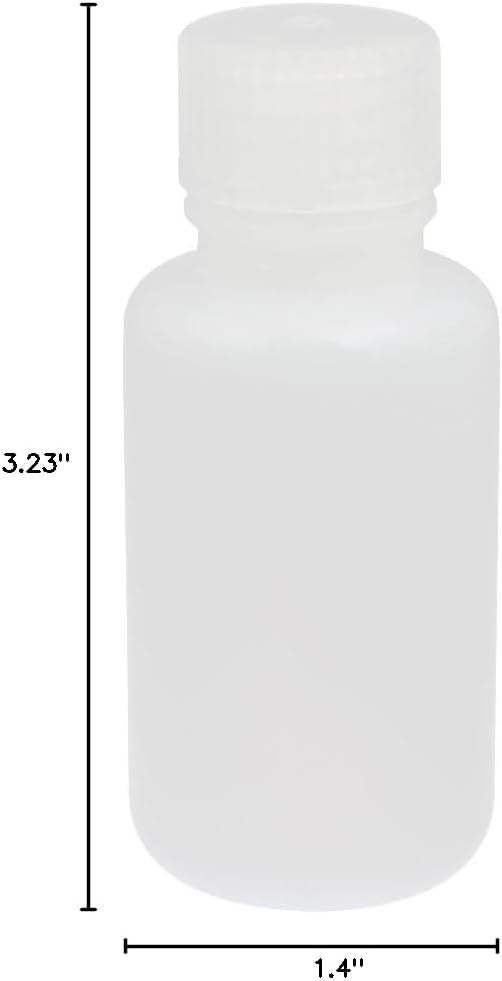 Aexit laboratory bottle narrow mouth opening detail