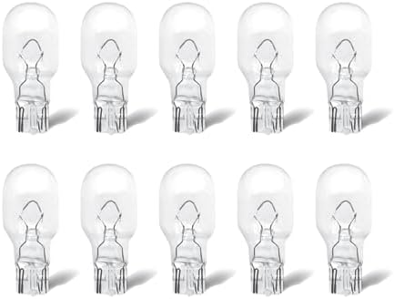 Close-up view of the T5 wedge base design on the Rafeal high performance ten watt miniature light bulb.