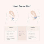 Authentic Saalt period cup for twelve hour leak free wear
