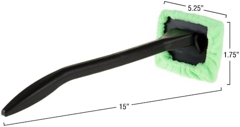 Full packaging view of the imported Moumanna auto interior exterior glass wiper kit with reusable cloth accessories