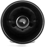 Black ABS shell siren horn for outdoor security system