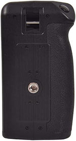 DSTE vertical power grip rear view showing shutter button and control placement