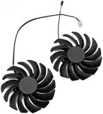 Side profile of thirteen millimeter slim graphics card repair fan detailing physical dimensions