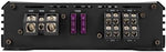 Soundstream micro size four channel car audio amplifier sleek hybrid heatsink design