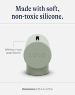 Premium BPA free silicone bathtub fixture protector close up view