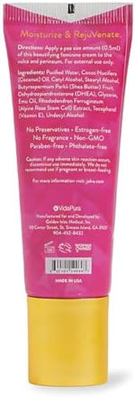 Julva vulva revitalizing cream doctor formulated for menopausal dryness relief