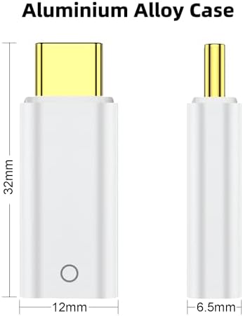Jadebones portable white charging adapter showcased on a clean background for electronic accessories.