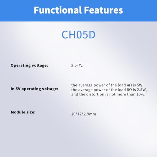 Close up view of the high fidelity single channel mini audio amplifier circuit.