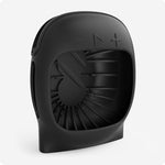 Close up of reinforced bumper angles on liquid silicone protective speaker sleeve