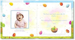 Close up of child's name and photo in I See Me! storybook