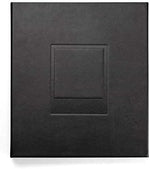Close up details of the protective plastic pockets inside the album