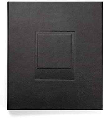 Close up details of the protective plastic pockets inside the album